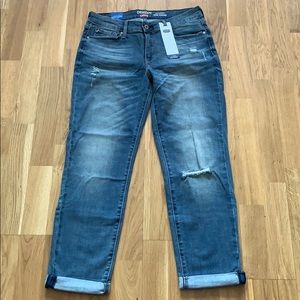 Levi’s Denizen Modern Slim Cuffed Ankle Jeans 8
